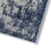 Trix 8 x 10 Large Area Rug Abstract Bohemian Gray and Blue Cotton Fiber By Casagear Home BM312327