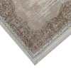 Trix 8 x 10 Large Area Rug Persian Pattern Lark Backing Beige Cotton By Casagear Home BM312335