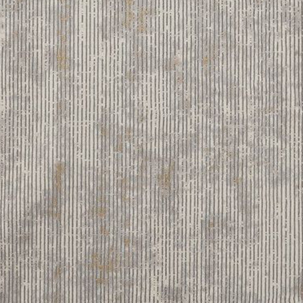 Trix 8 x 10 Large Area Rug Distressed Abstract Low Pile Gray Cotton By Casagear Home BM312336