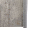 Trix 8 x 10 Large Area Rug Distressed Abstract Low Pile Gray Cotton By Casagear Home BM312336