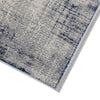 Trix 8 x 10 Large Area Rug Distressed Design Gray Cream and Blue Cotton By Casagear Home BM312337