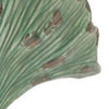 18 Inch Accent Vase Intricate Kelp Design Green Ceramic Brown Accents By Casagear Home BM312529