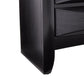 Wooden 2 Drawer Nightstand with tray Black CCA-200702