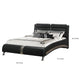 Modern Upholstered Queen Size Bed Black By Casagear Home CCA-300350Q