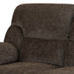 Transitional Chenille Fabric & Wood Loveseat With Cushioned Armrests Brown By Casagear Home CCA-506572