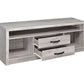 Fantastic Gray driftwood tv console CCA-701024