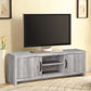 Marvelous driftwood tv console, Grey