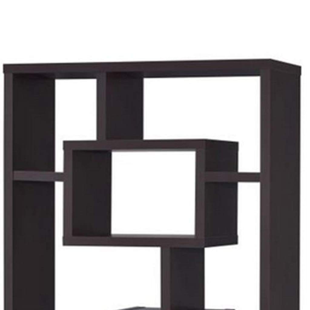 Aesthetic Fine Looking Rectangular Bookcase Brown CCA-800259