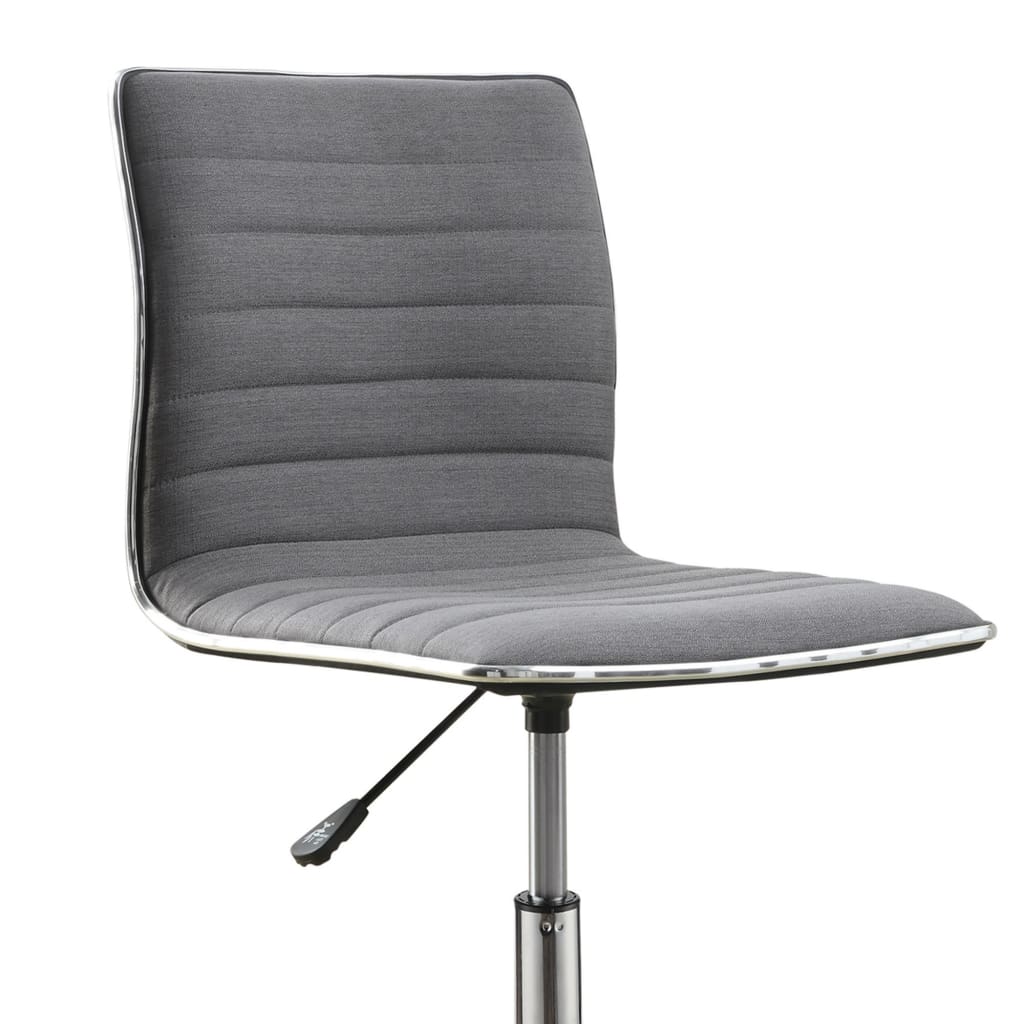 Contemporary Mid-Back Desk Chair Gray CCA-800727