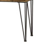 Mid Century Modern Writing Desk Brown CCA-801038