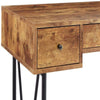 Chic Atelier Writing Desk-3 Drawer Antique Brown CCA-801541