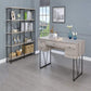 Chic Atelier Writing Desk-4 Drawer, Driftwood Gray