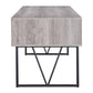 Chic Atelier Writing Desk-4 Drawer Driftwood Gray CCA-801999