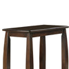 Elegant Wooden Chair Side Table Brown By Coaster CCA-900994