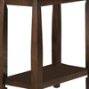 Elegant Wooden Chair Side Table Brown By Coaster CCA-900994