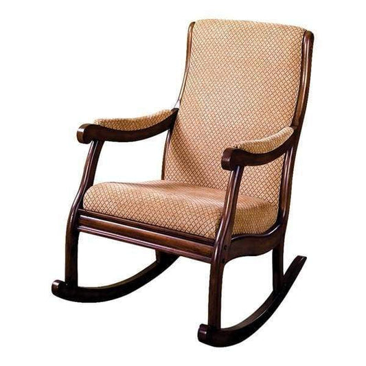 Liverpool Rocking Chair, Antique Oak By Casagear Home