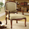 Quintus Traditional Accent Chair , Antique Oak By Casagear Home