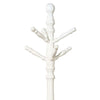 Prismo Transitional Style Coatrack White By Casagear Home FOA-CM-AC6941WH