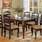 Townsville Transitional 60" Dining Table, Dark Walnut By Casagear Home