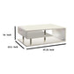 Ninove I Contemporary Style Coffee Table White FOA-CM4057C