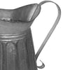 Benzara Vintage Style Galvanized Metal Milk Pitcher Gray I457-AMC0004