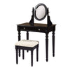 Lorraine Vanity Set-Black -Linon