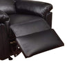 Bonded Leather Rocker/Recliner Black PDX-F6673