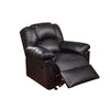 Bonded Leather Rocker/Recliner Black PDX-F6673