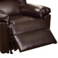 Bonded Leather Rocker/Recliner Brown PDX-F6676