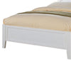 Fantastic Full Bed Wooden Finish White By Casagear Home PDX-F9123F