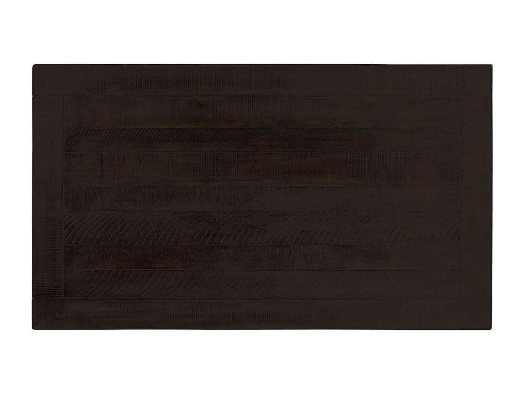 Wooden Coffee Table With Two Drawers Espresso Brown SDF-890128