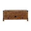 Rustic Single Drawer Mango Wood Coffee Table with Lift Top Storage & Compartments Brown By The Urban Port UPT-215750