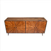 2 Door Mid Century Modern Wooden Buffet Storage Sideboard Cabinet Brown By The Urban Port UPT-231465