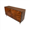 6 Drawer Mid Century Modern Storage Wooden Drawers Dresser Brown By The Urban Port UPT-231467