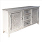 Farmhouse Sideboard with 2 Doors and 3 Drawers Antique White By The Urban Port UPT-248142