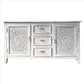 Farmhouse Sideboard with 2 Doors and 3 Drawers Antique White By The Urban Port UPT-248142