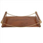 Decorative Wooden Serving Tray with Side Handles Brown By The Urban Port UPT-250425