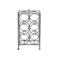 17 Inch Industrial Wine Rack Holder Rectangular Iron Frame 6 Bottle Storage Gunmetal Gray By The Urban Port UPT-266371