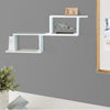 40 Inch Decorative Wooden Wall Mounted Cubby Shelf White By The Urban Port UPT-272750