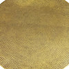 Jed 32 Inch Handcrafted Industrial Hammered Brass Round Coffee Table Aluminum Antique Brass By The Urban Port UPT-272882