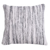 18 x 18 Handcrafted Cotton Accent Throw Pillow Woven Lined Design White Gray Black By The Urban Port UPT-273461