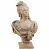 Artful Female Sculpture Bust Statue By Casagear Home