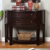 Chanti Transitional Espresso Side Table