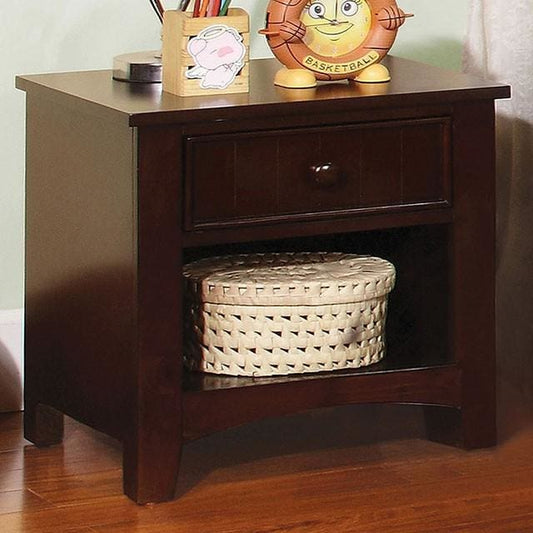 Furniture Of America - Omnus Dark Walnut Nightstand