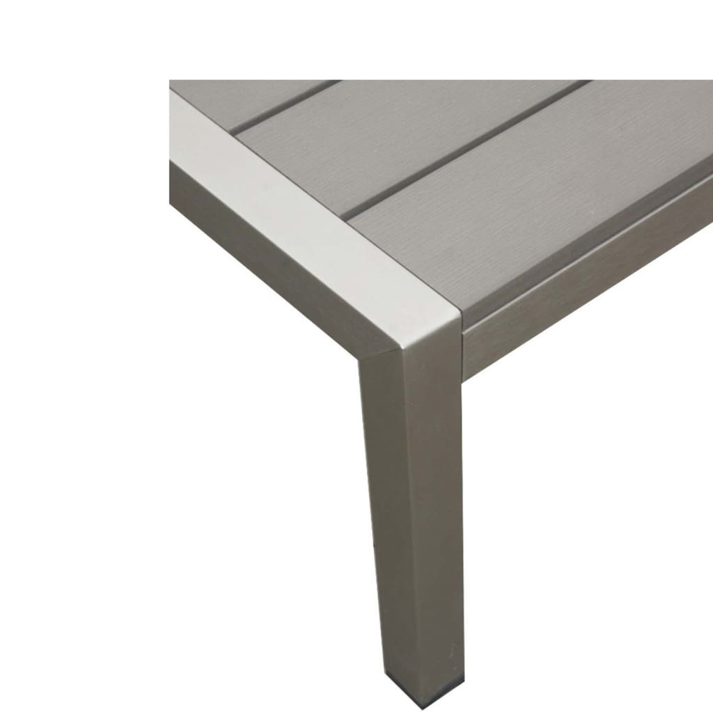 Highly Functional Easy-Movable Outdoor Side Table Gray BM172081