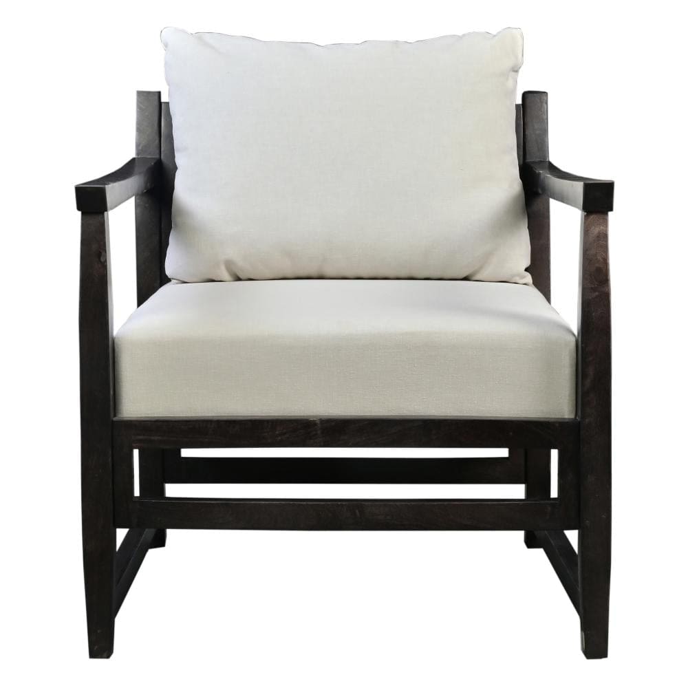 Malibu Accent Chair with Open Wood Frame By The Urban Port UPT-270562