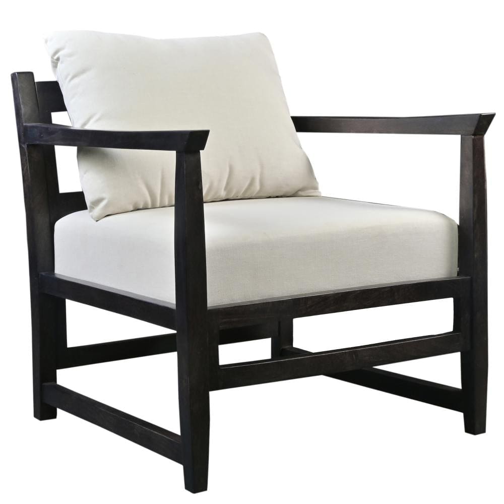 Malibu Accent Chair with Open Wood Frame By The Urban Port UPT-270562