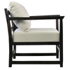 Malibu Accent Chair with Open Wood Frame By The Urban Port UPT-270562