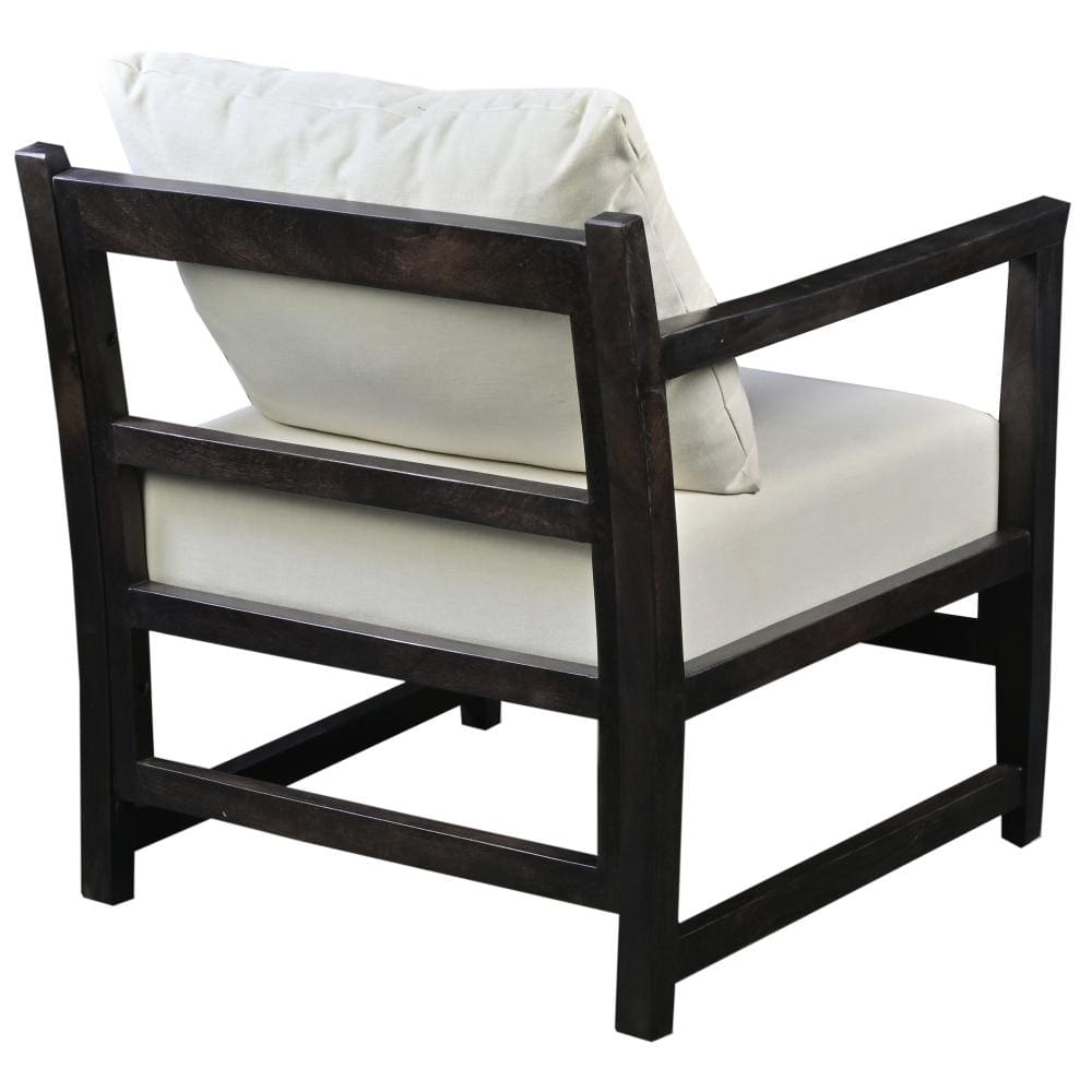 Malibu Accent Chair with Open Wood Frame By The Urban Port UPT-270562