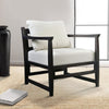 Malibu Accent Chair with Open Wood Frame By The Urban Port UPT-270562